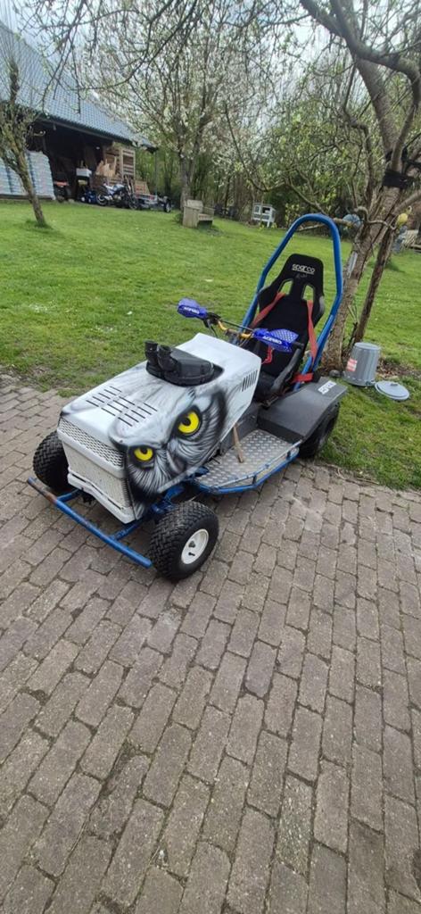 600cc race zitmaaier, Tuin en Terras, Zitmaaiers, Gebruikt, Ophalen