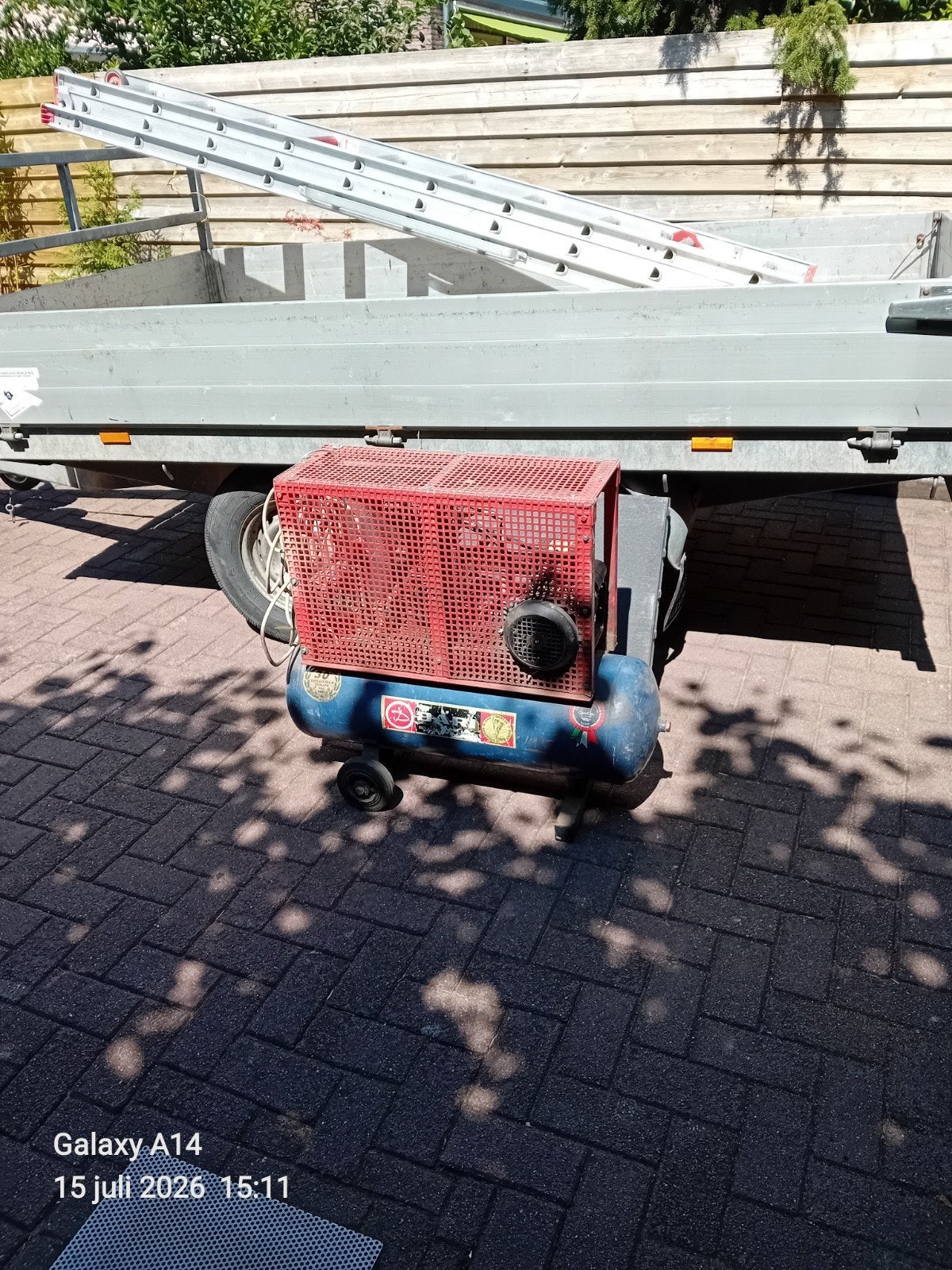 Flinke compressor, Doe-het-zelf en Verbouw, Compressors, Ophalen
