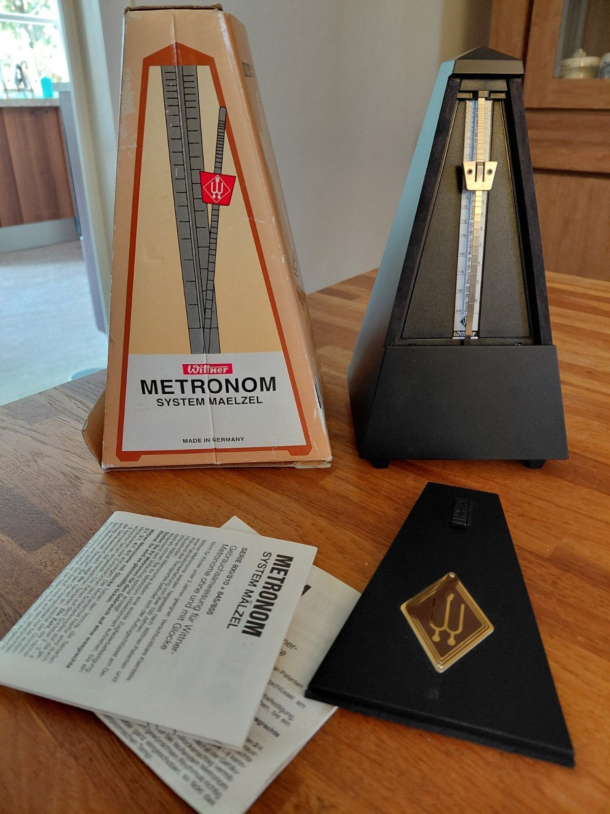 Wittner Metronoom System Maelzel - Zo goed als nieuw, Ophalen, Zo goed als nieuw