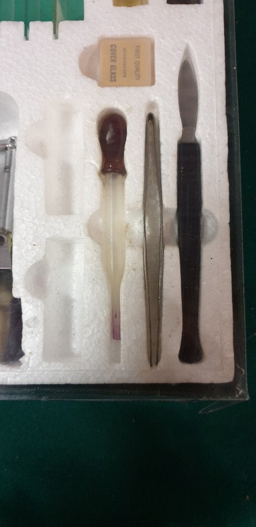 microscoop set, niet compleet, Ophalen of Verzenden