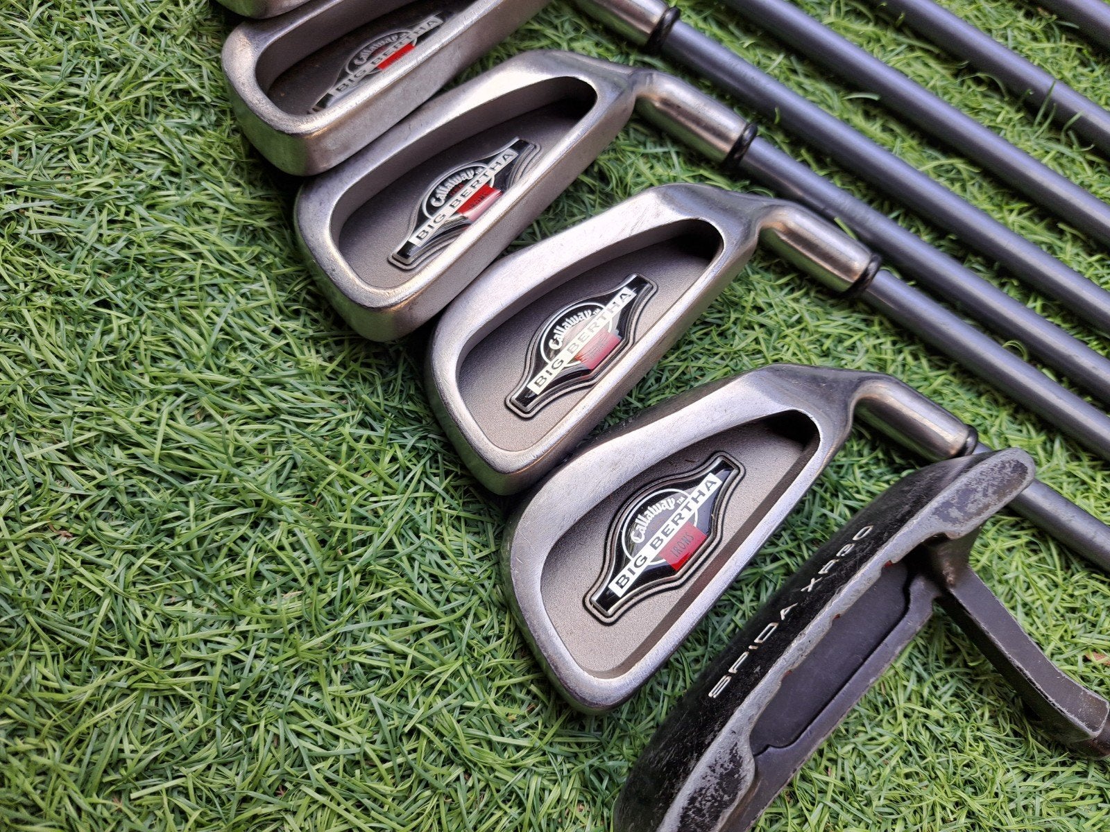Callaway Big Bertha 7x Irons #3/4/6/7/8/9/S golfclubs set 1, Sport en Fitness, Ophalen, Gebruikt, Club, Callaway