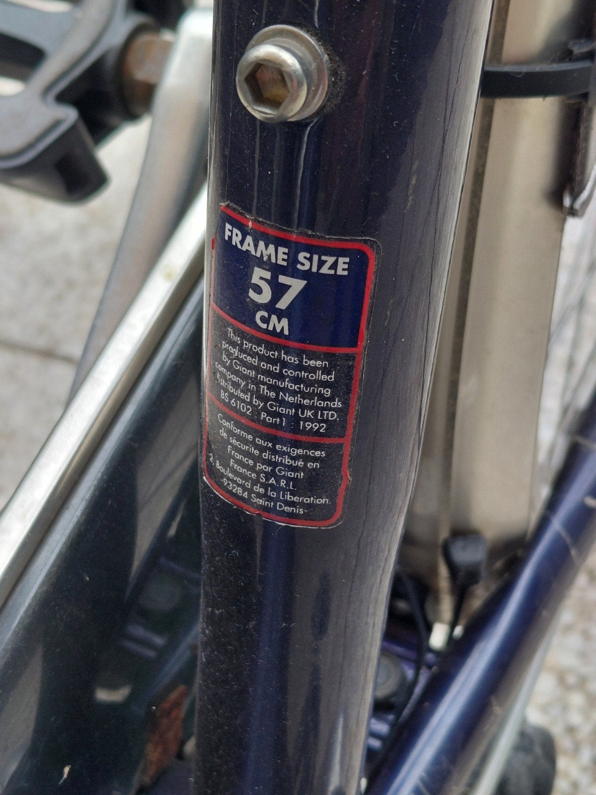 Giant Expert Freetime heren fiets - 57 cm frame, Ophalen, Gebruikt, Giant, 53 tot 57 cm