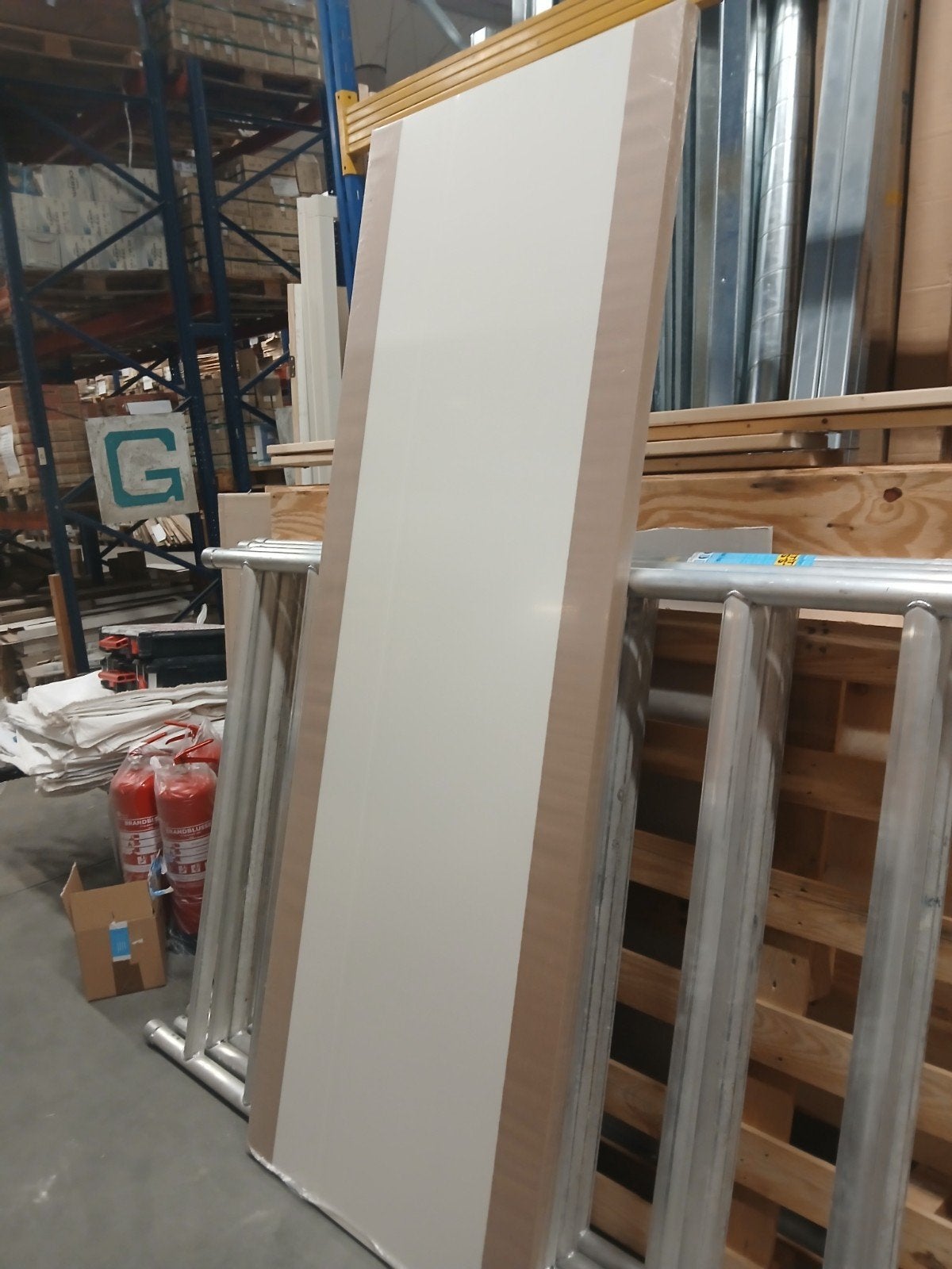 12x Svedex Binnendeur Alpine Wit met Groef 231,5x83x3,9cm, Doe-het-zelf en Verbouw, 215 cm of meer, Binnendeur, Nieuw, Ophalen of Verzenden