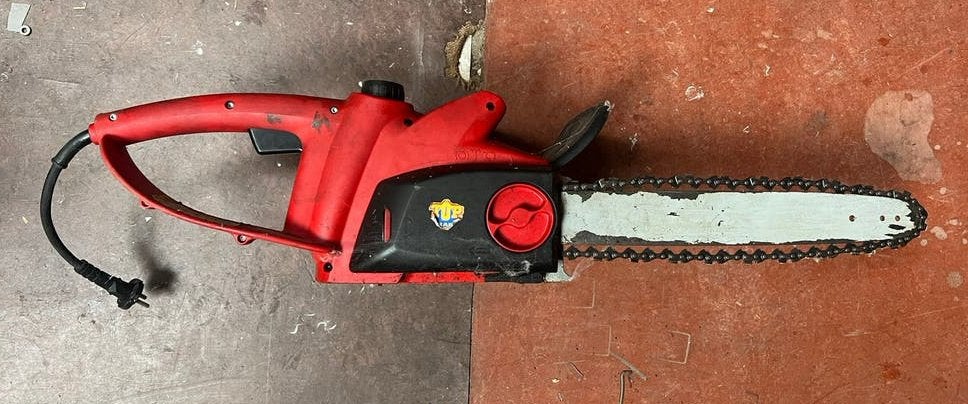 Top Craft KSI 2100 Elektrische Kettingzaag - 2100W, Ophalen, Gebruikt, Kettingzaag, 30 tot 70 mm