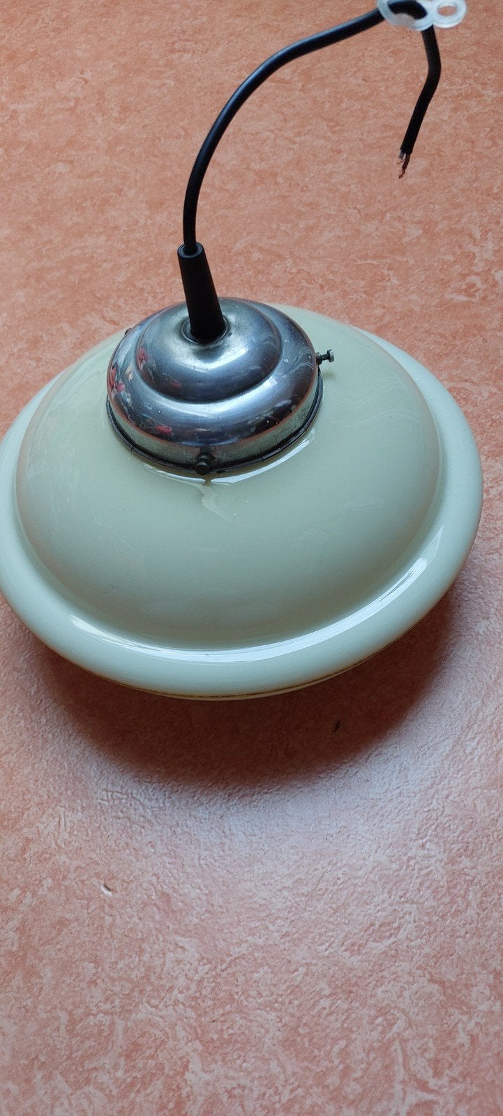Vintage hanglamp, 30 cm doorsnede, Antiek en Kunst, Ophalen