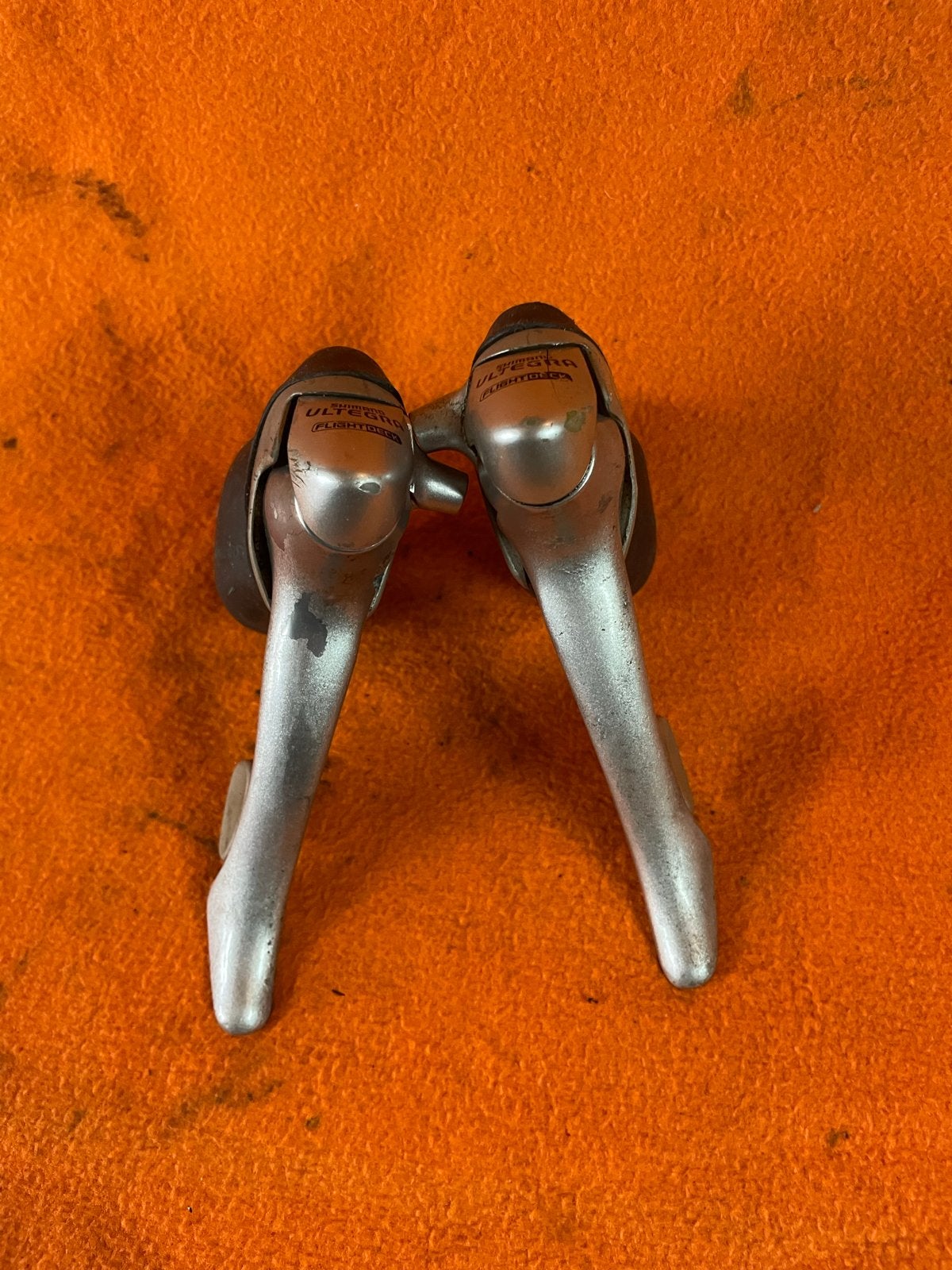 Shimano Ultegra ST-6501 Shifters racefiets schakeling, Gebruikt, Verzenden, Overige typen, Aluminium