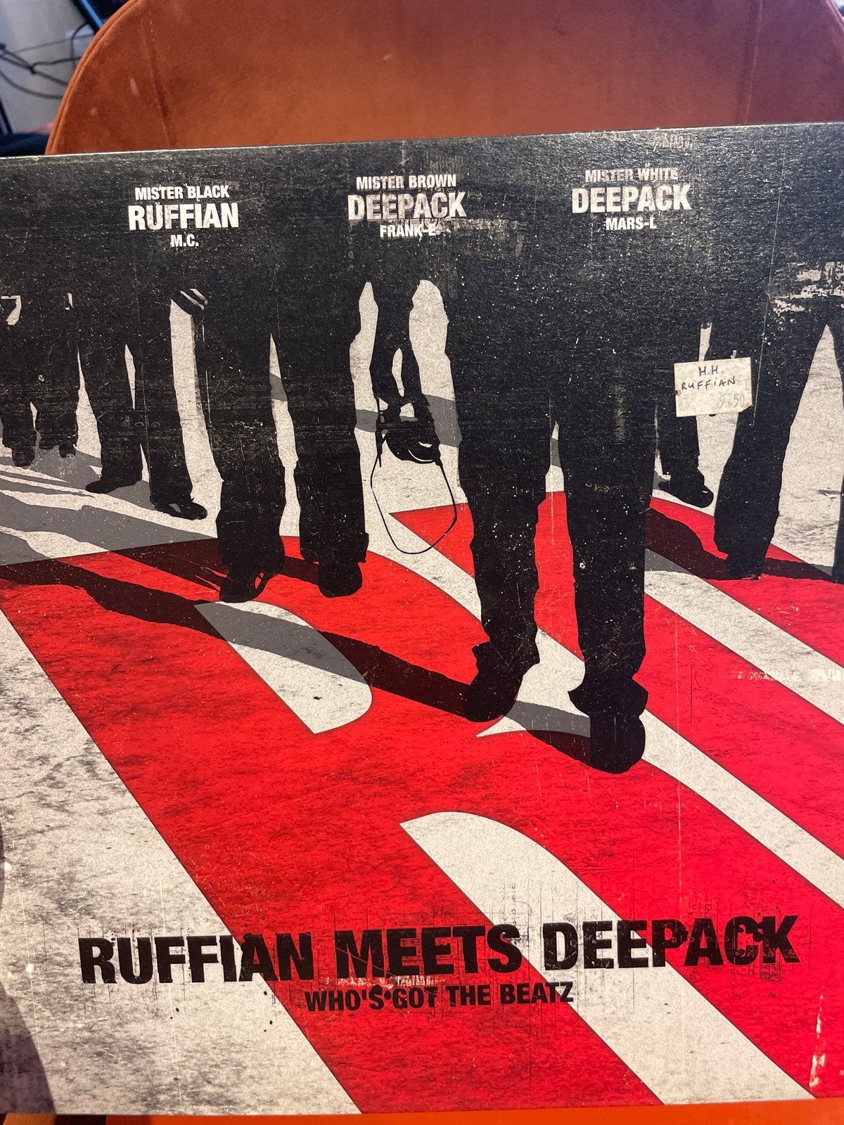 Ruffian Meets Deepack - Who's Got The Beatz (Vinyl), Ophalen, LP, Gebruikt, Elektronisch