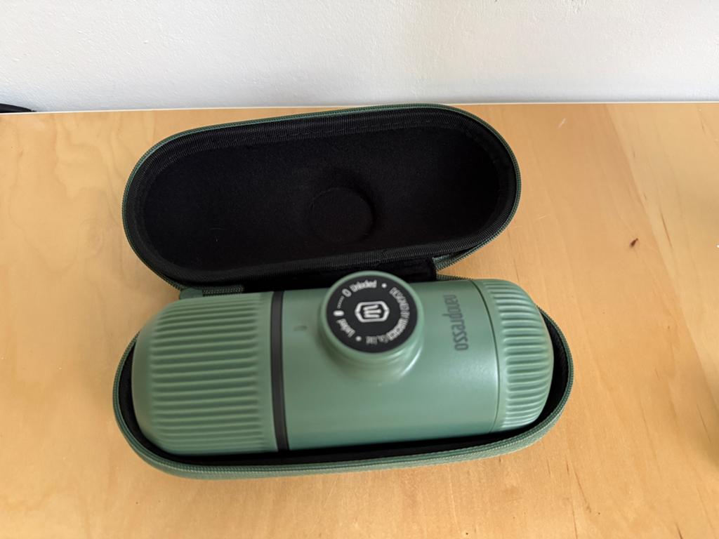 Wacaco Nanopresso, Witgoed en Apparatuur, Koffiezetapparaten, Gebruikt, Espresso apparaat, Gemalen koffie, Ophalen of Verzenden