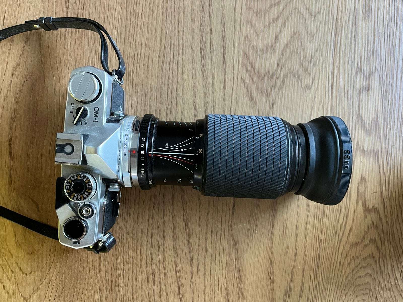 Analogue Olympus OM-1 + lens, Ophalen, Compact, Olympus