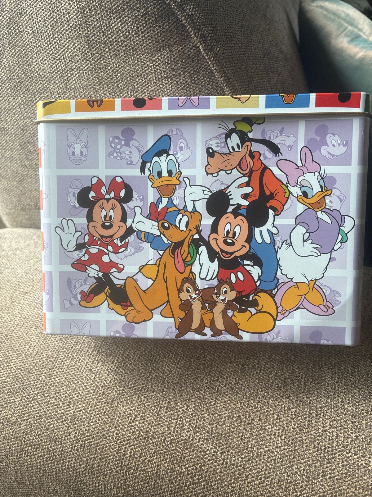 Disney trommeltje - Onbeschadigd - Voor de liefhebber, Ophalen of Verzenden, Mickey Mouse, Zo goed als nieuw, Overige typen