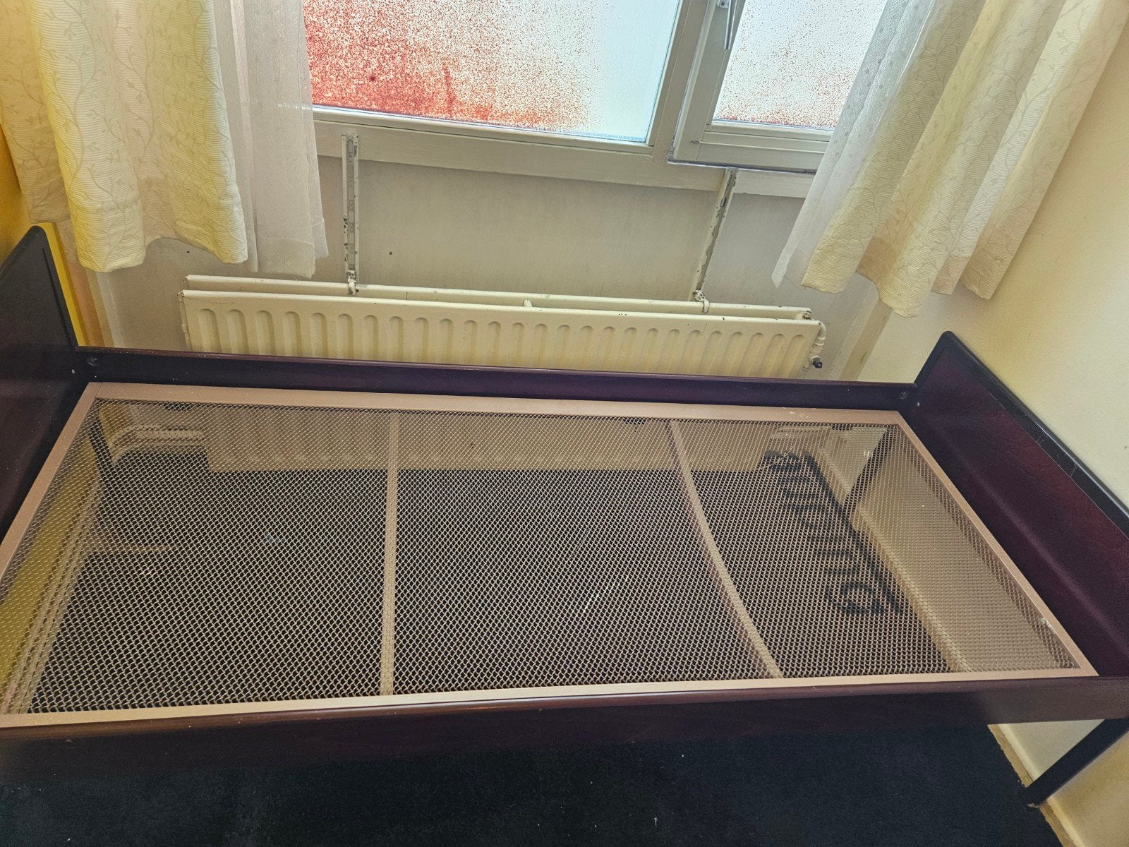 Gratis eenpersoonsbed, Ophalen, Gebruikt, Eenpersoons, 190 cm of minder
