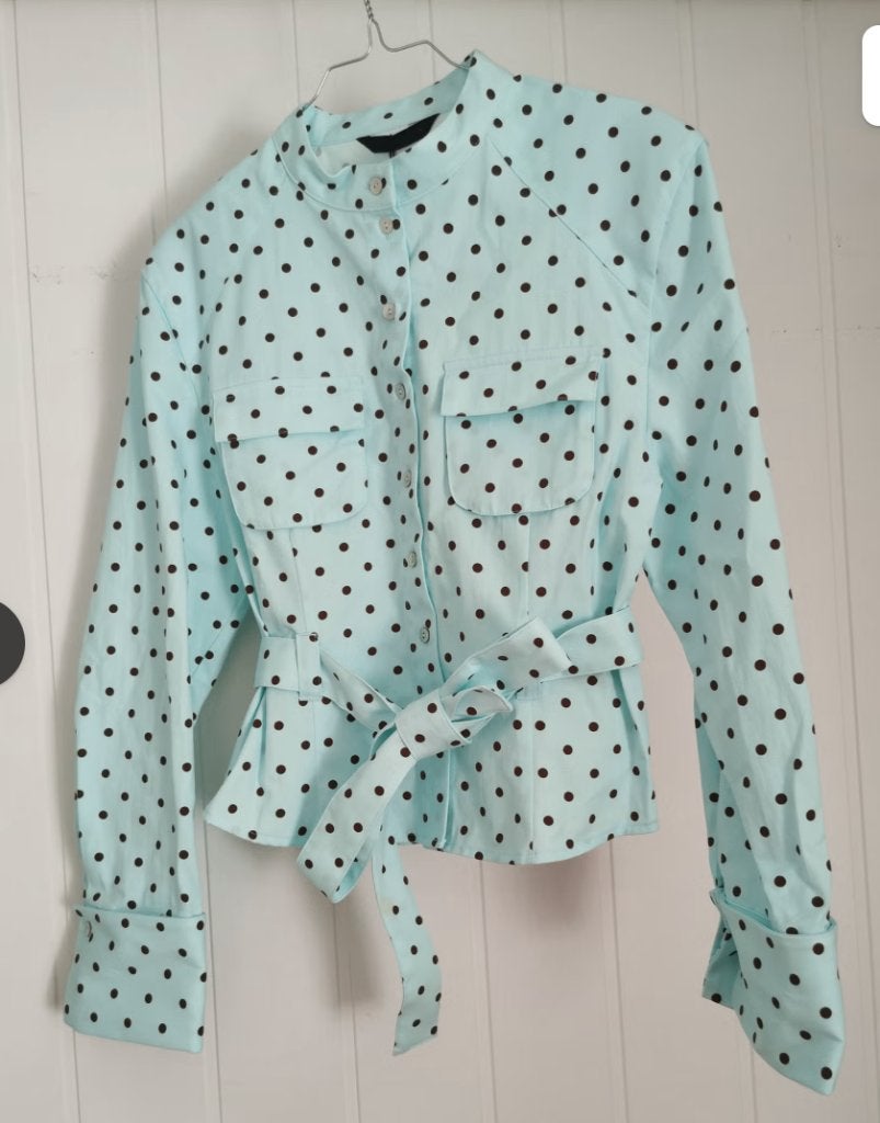 Polka dot set (jasje/top & shorts), Ophalen of Verzenden, Nieuw, Maat 42/44 (L)