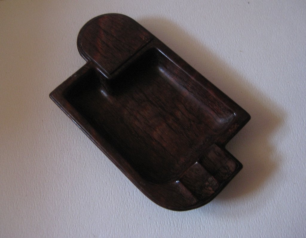 Bakeliet asbakje / vintage asbak / retro schaaltje, Ophalen, Zo goed als nieuw, Asbak