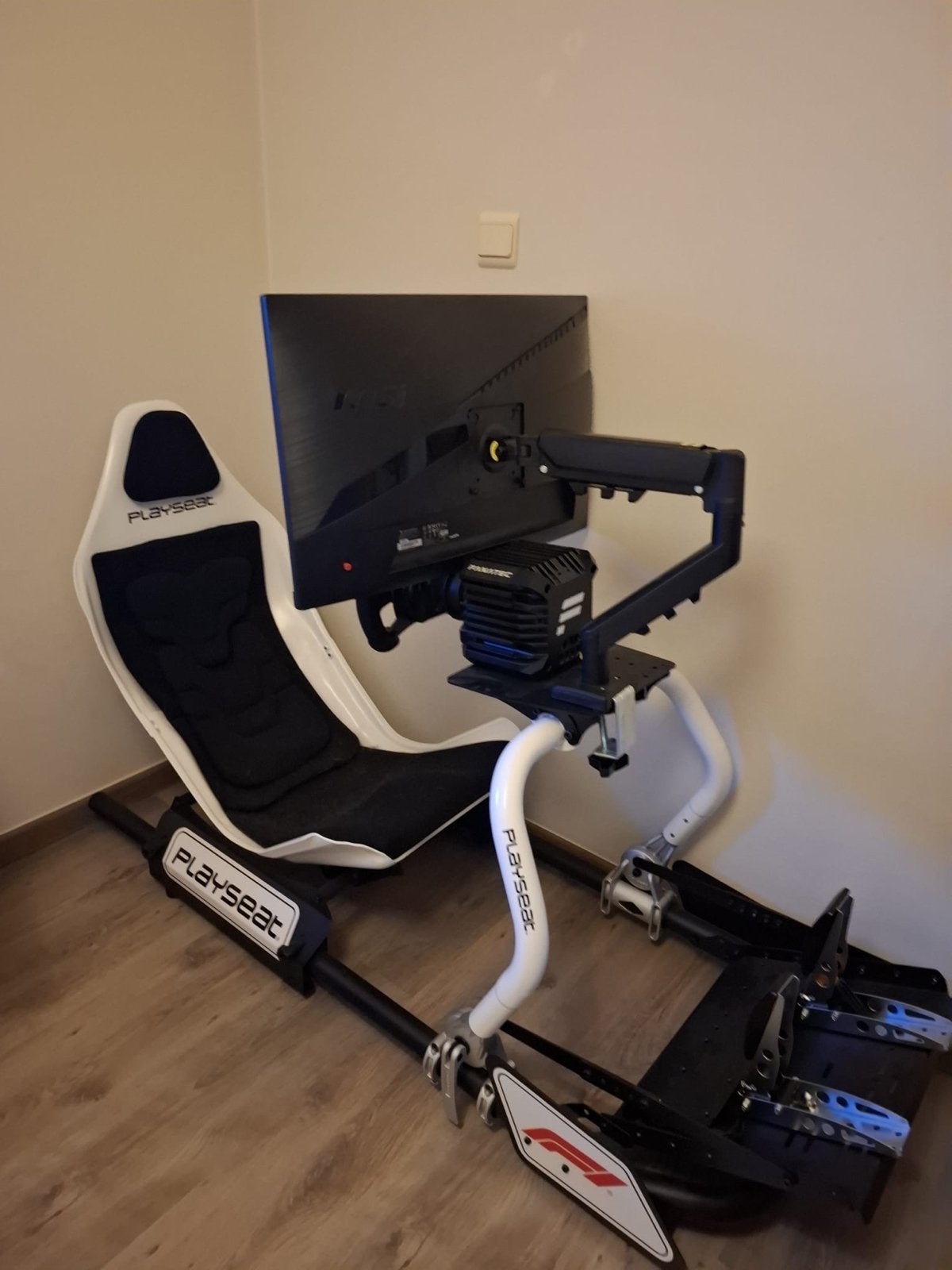Playseat F1 Sim Cockpit met Fanatec CSL DD en ClubSport Stuu, Ophalen of Verzenden, Overige merken, Zo goed als nieuw