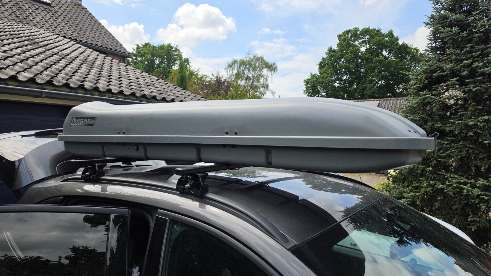 Dakkoffer Autocity - Gebruikt, goede staat, incl. sleutel, Ophalen, Gebruikt