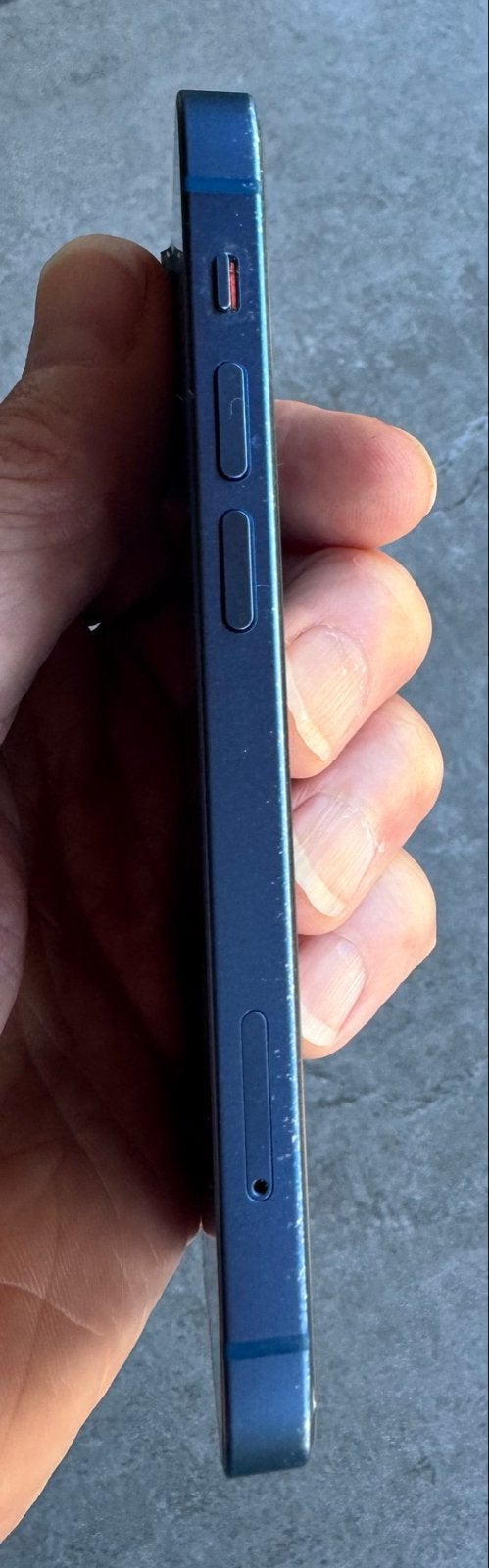 Foto 5 van iPhone 13 mini 256GB Blauw - Schermschade, verder top!