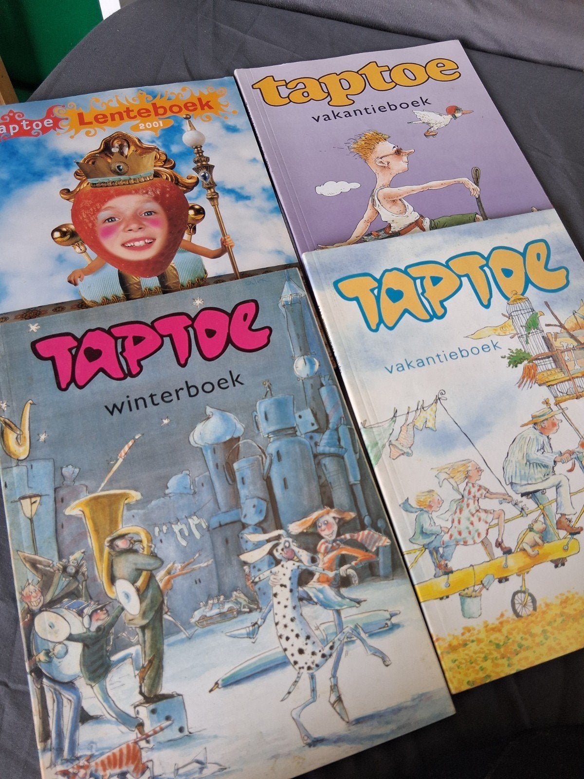 Taptoe Lente-, Winter- en Vakantieboeken (4 stuks), Boeken, Ophalen of Verzenden, Gelezen, Diverse auteurs, Fictie algemeen