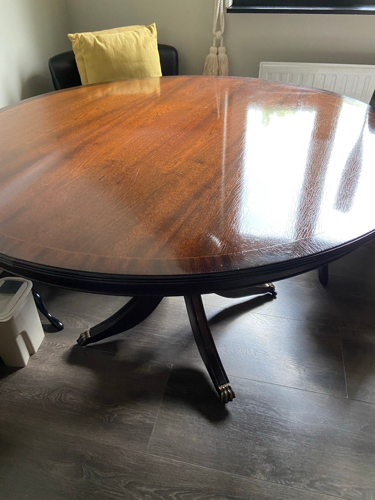 Engelse Eettafel met 4 Stoelen, Ophalen