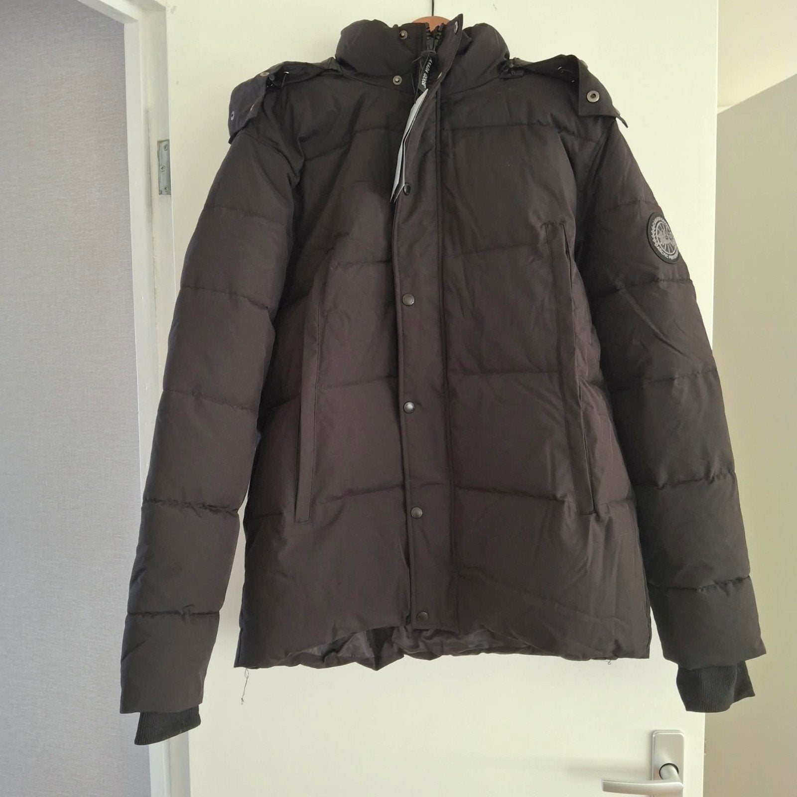 Canada Goose Jas Zwart Maat L - Nieuw, Nooit Gedragen, Maat 48/50 (M), Zwart, Canada Goose, Nieuw