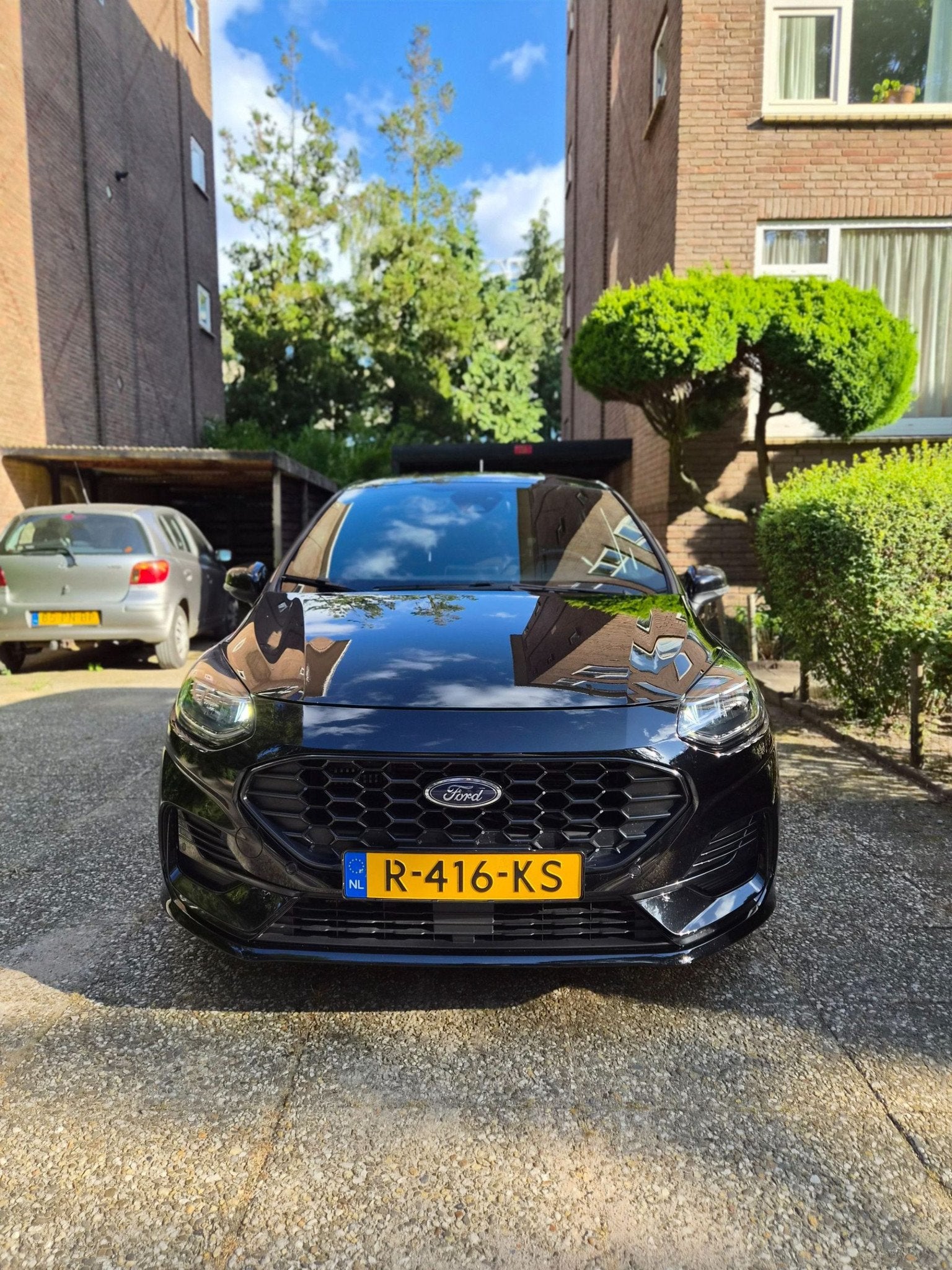 Ford Fiesta st-line X ecoboost mild hybride (Private Lease O, Metallic lak, Bedrijf, Handgeschakeld, Hybride Elektrisch/Benzine