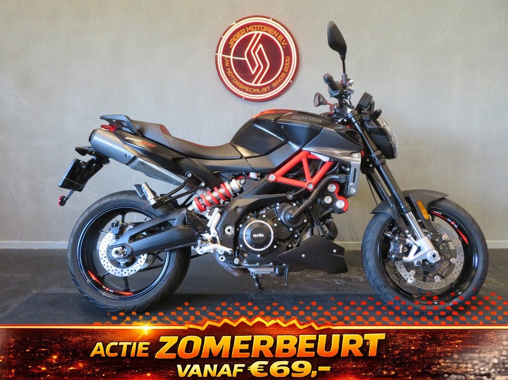 Aprilia SHIVER 900 35KW NIEUWSTAAT! (bj 2022), Motoren, Motoren | Aprilia, Bedrijf, 896 cc, Naked bike