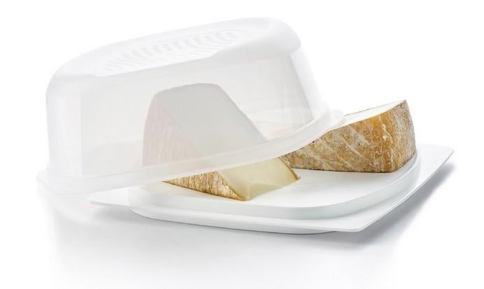 Tupperware CheeSmart/ Kaasdoos Vierkant Nieuw Laatste, Huis en Inrichting, Keuken | Tupperware, Nieuw, Schaal, Wit, Ophalen of Verzenden