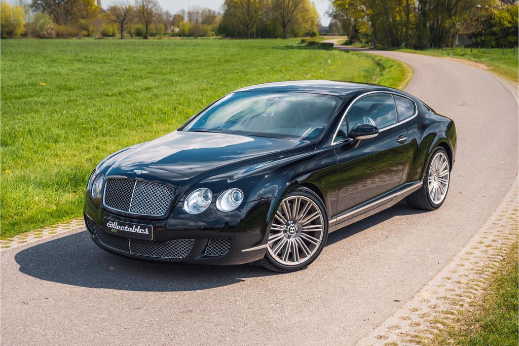 Bentley Continental GT 6.0 W12 Speed (bj 2009, automaat), Automaat, Zwart, 12 cilinders, Bedrijf