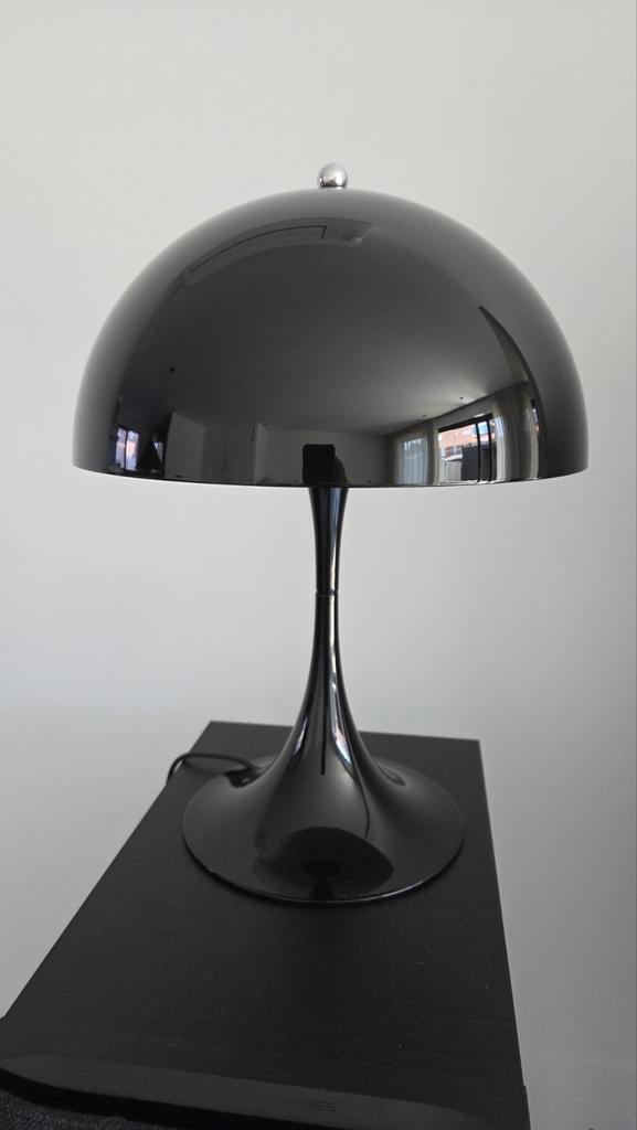 Originele Panthella mini led zwart - ZGAN, Huis en Inrichting, Lampen | Tafellampen, Ophalen, Zo goed als nieuw, Modern, Minder dan 50 cm
