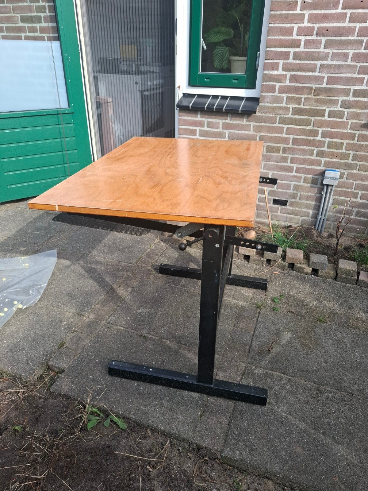 Oude tekentafel - Ideaal voor hobby of werk, Ophalen, Gebruikt, Vergrootglas of Loep