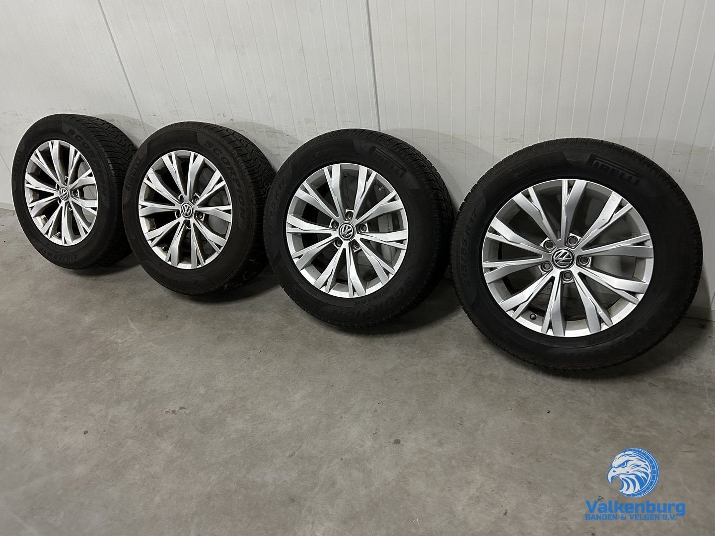 6mm! Originele VW Tiguan II 5NA Montana 17 inch velgen 5x112, Auto-onderdelen, Banden en Velgen, -, -, Banden en Velgen, 17 inch
