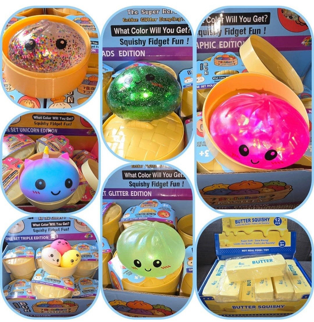 Grote Restpartij Squishy's - Diverse Soorten, Ophalen of Verzenden, Nieuw, Jongen of Meisje
