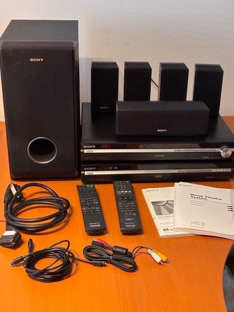 Sony Home Theatre System met DVD, Gebruikt, Ophalen of Verzenden, 5.1-systeem, Overige spelers