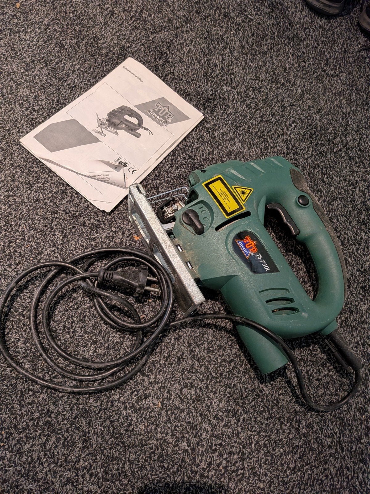 Top Craft Decoupeerzaag TS-750L, Ophalen, Gebruikt, 600 tot 1200 watt, Top Craft