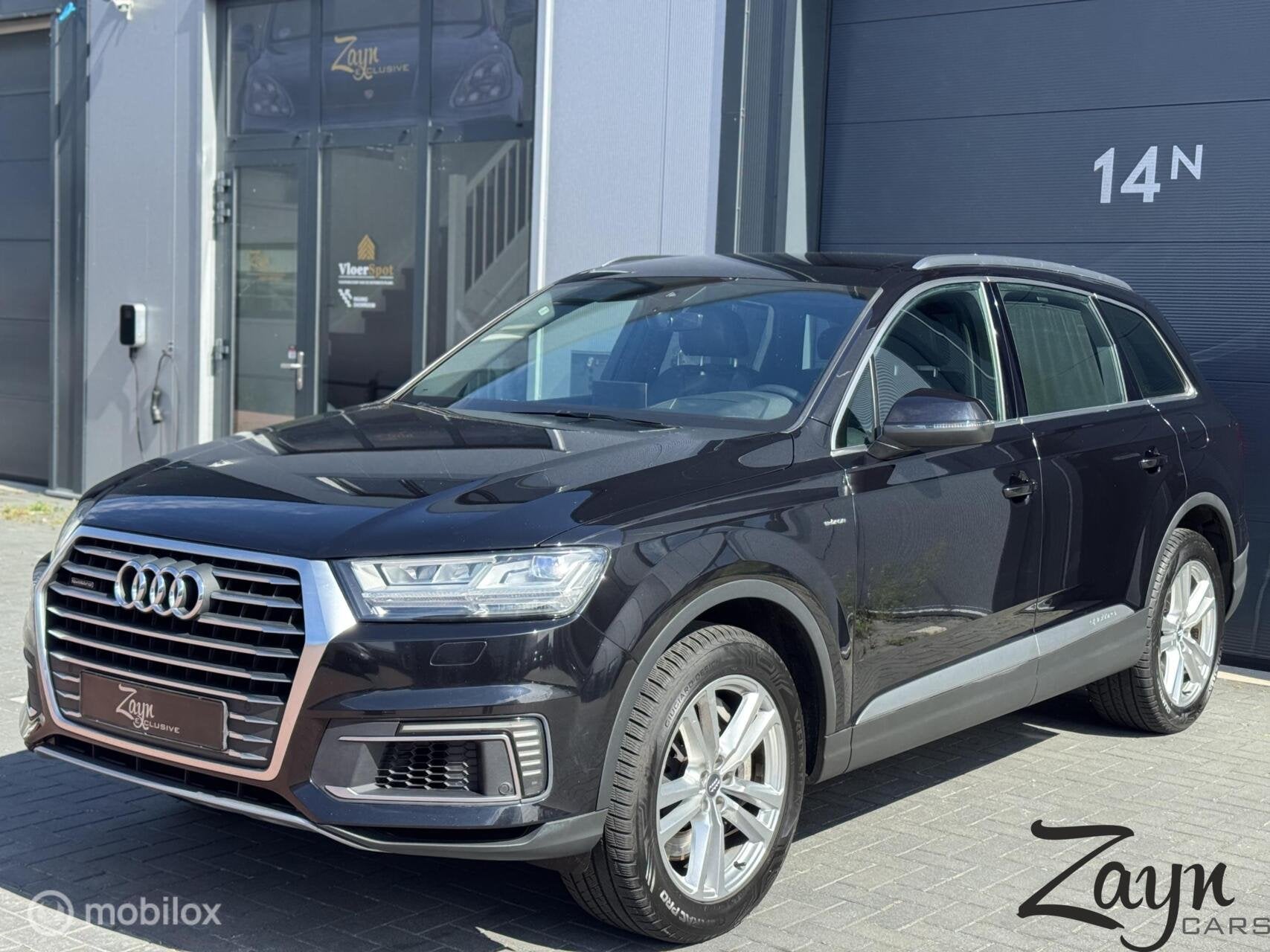 Audi Q7 3.0 TDI E-tron Quattro Sport | Ambiance | S-Line |, Auto's, Audi, Gebruikt, Euro 6, 2420 kg, Zwart