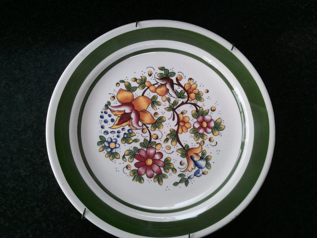 aardewerk wandbord, doorsnee 25 cm, Ophalen of Verzenden