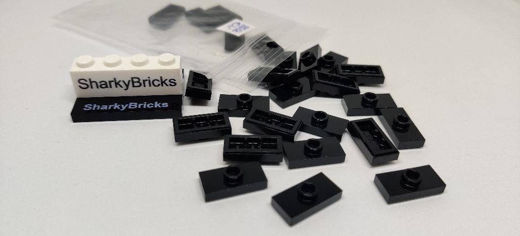 Lego Jumper 1x2 Zwart per 25 stuks (Nieuw), Kinderen en Baby's, Speelgoed | Duplo en Lego, Nieuw, Lego, Overige typen, Overige thema's