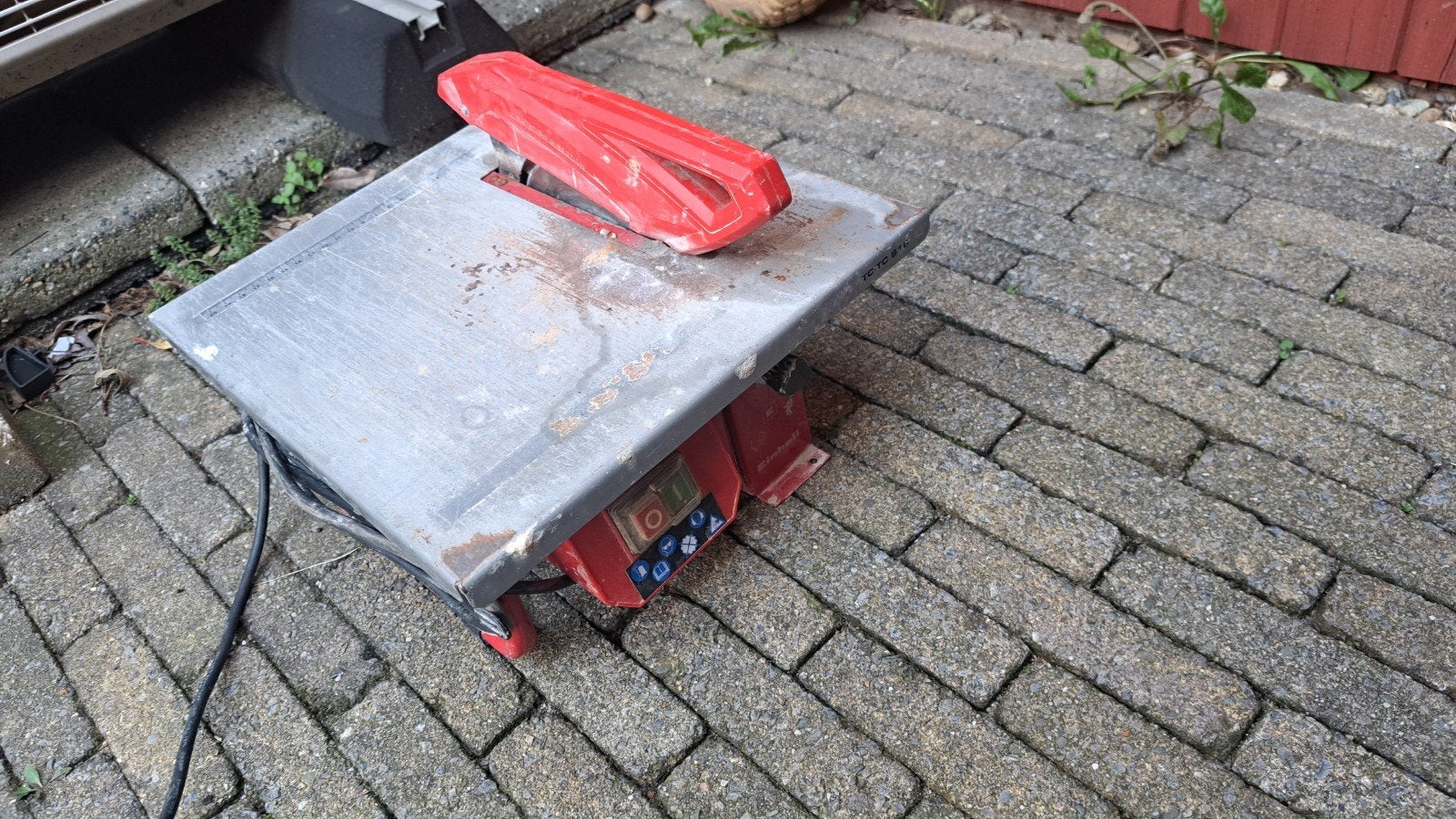Einhell TC-TC 618 Tegelsnijmachine - Gebruikt, Ophalen, Gebruikt, Overige typen, Einhell