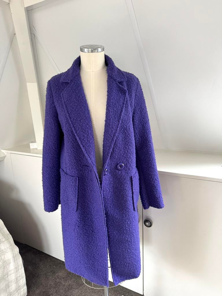 BOA beeldige paarse mooie blazer jas mt 40/42 CHCS, Kleding | Dames, Ophalen of Verzenden, Zo goed als nieuw, Maat 38/40 (M), Paars
