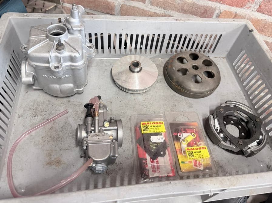 Gilera Runner 125/180cc Malossi tuning onderdelen, Ophalen of Verzenden, Gebruikt, Carburateur
