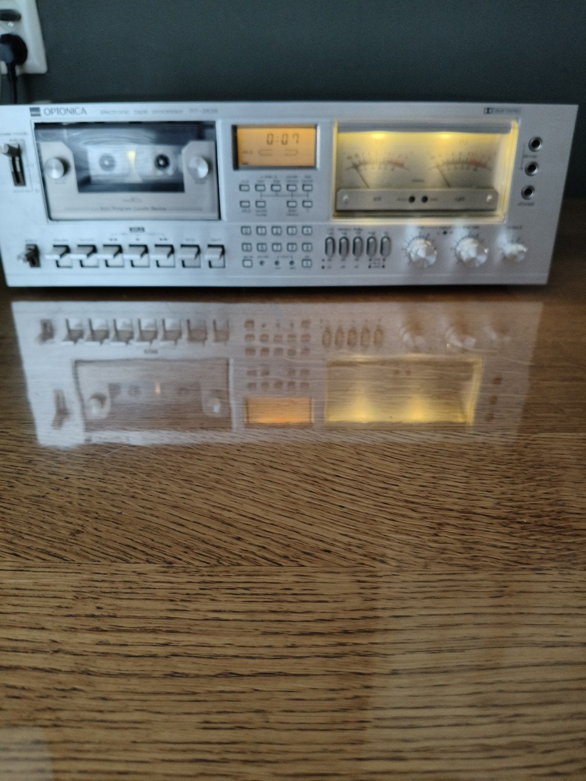 Optonica RT-3838 Cassettedeck - Vintage Hifi, Audio, Tv en Foto, Cassettedecks, Enkel, Overige merken, Tiptoetsen, Tape counter