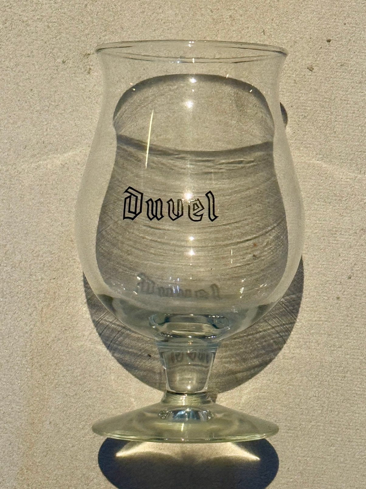 Duvel - ‘Zwarte letters’, Ophalen of Verzenden, Nieuw, Glas of Glazen, Duvel