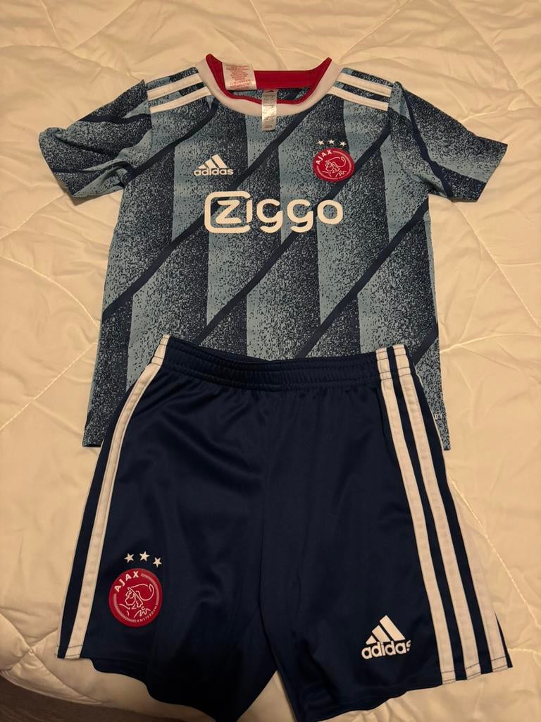 Ajax tenue maat 116, Maat XS of kleiner, Ophalen of Verzenden, Zo goed als nieuw, Set