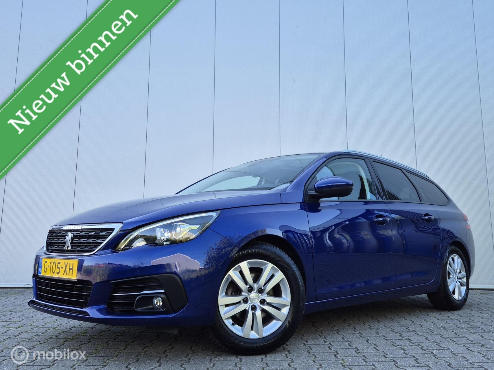PEUGEOT 308 SW 1.2 PURETECH EXECUTIVE/PANO/LED/TREKHAAK/CARP, Gebruikt, Euro 6, 1199 cc, Blauw