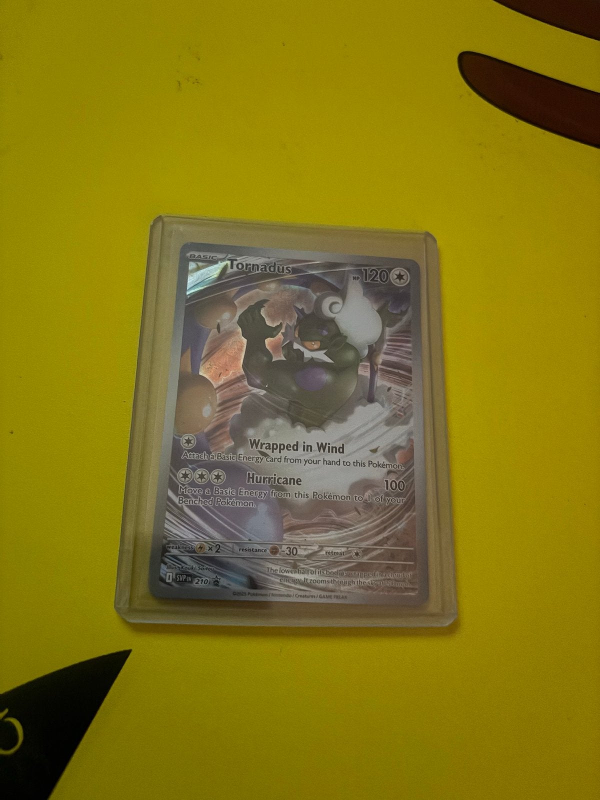 Tornadus Pokémon Kaart - Zeldzaam en in Topconditie, Ophalen of Verzenden, Zo goed als nieuw, Losse kaart