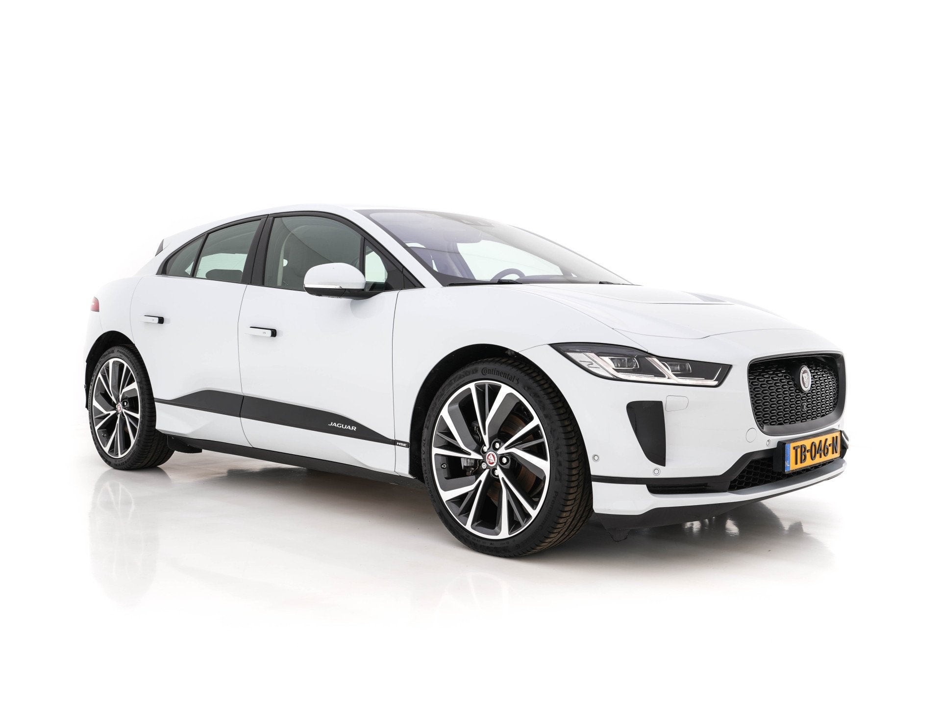 Jaguar I-PACE EV400 HSE First Edition AWD (SoH-91%} (INCL-BT, Auto's, Jaguar, Stof, Gebruikt, Zwart, I-PACE