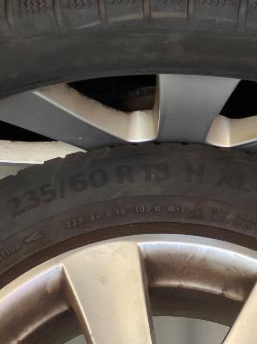 Winterbanden met velgen voor Volvo XC90 (235/60 R19), Auto-onderdelen, Banden en Velgen, Banden en Velgen, Winterbanden, 19 inch