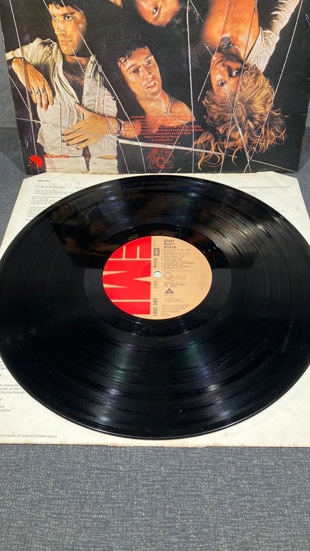 Queen — Sheer Heart Attack, Cd's en Dvd's, Ophalen of Verzenden, Zo goed als nieuw, Originele persing, 12 inch