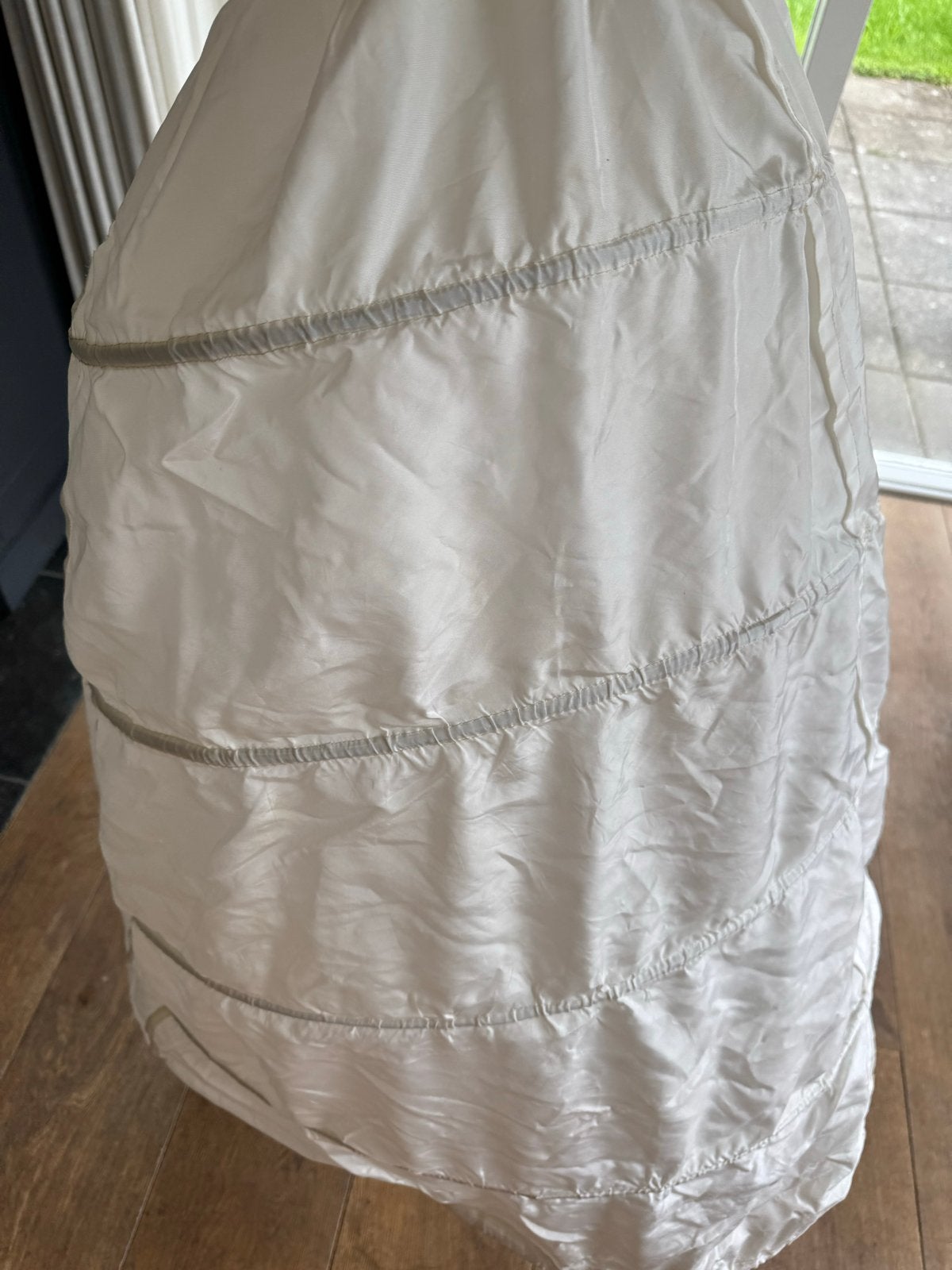 Witte hoepelrok voor bruidsjurk, Ophalen of Verzenden, Zo goed als nieuw, Wit, Accessoires