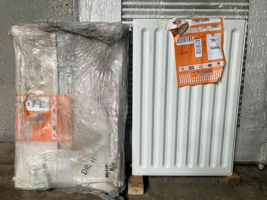 2 stuks: VEHA Radiator 700 x 486 type 10, Doe-het-zelf en Verbouw, Ophalen, 30 tot 80 cm, Radiator, Minder dan 60 cm