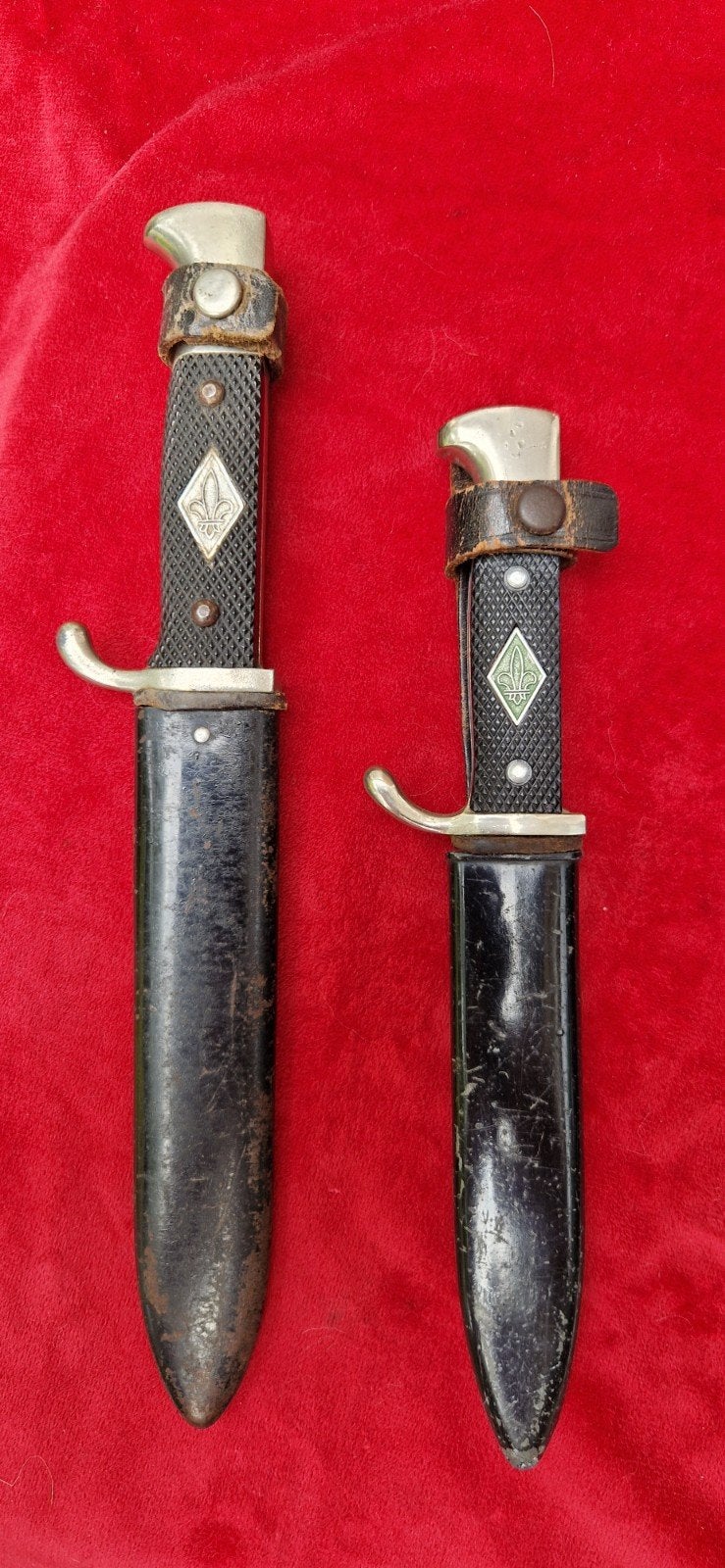 2 Vintage Duitse dolkjes., Ophalen of Verzenden, Landmacht, Duitsland, Mes of Dolk